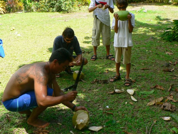 66- Preparation de cocos fraiches 